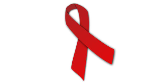  Symbol der Solidarität mit HIV-positiven und AIDS-kranken Menschen