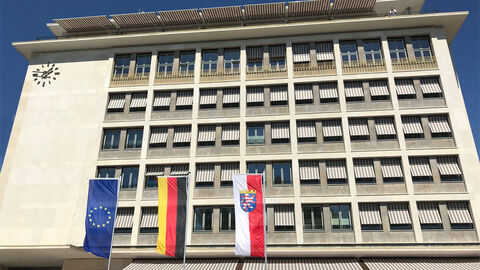 Hessisches Ministerium für Soziales und Integration, Gebäudeansicht Sonnenberger Straße