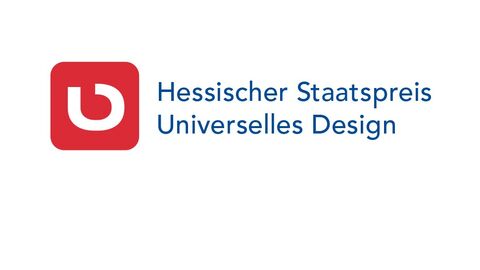 Logo Hessischer Staatspreis Universelles Design Logo Hessischer Staatspreis Universelles Design