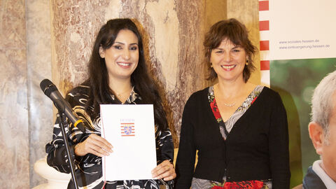 Neila Ben Khelifa, Staatssekretärin Anne Janz