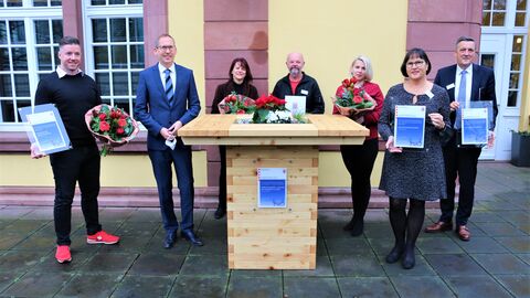 Die Preisträger des „Landespreis Inklusionsbetriebe 2021“ Die Preisträger des „Landespreis Inklusionsbetriebe 2021“