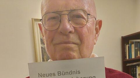 Dr. Jacob Gutmark, Vorsitzender des Landesverbandes der Jüdischen Gemeinden in Hessen 