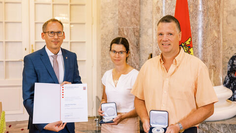 Eheleute Kathleen und Jürgen Bernhard Trapp aus Hofbieber