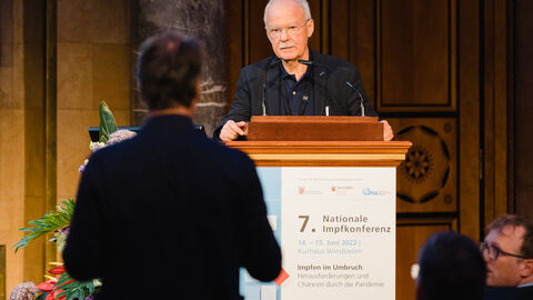 Vortrag von Herrn Prof. Dr. Dr. h.c. Kaufmann, Max-Planck-Institut für Infektionsbiologie 