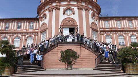 Gruppenfoto der Di@-Lotsinnen und -Lotsen