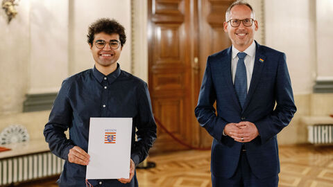 Frederic Heigel (3. Platz, Lampertheimer Hackathon)