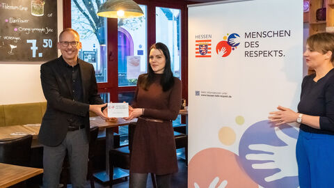 Kai Klose, Jamie Uffelmann, Miriam Zeleke (v.l.n.r.)