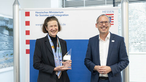 v.l.n.r. Nathalie Can und Kai Klose Nathalie Can und Kai Klose