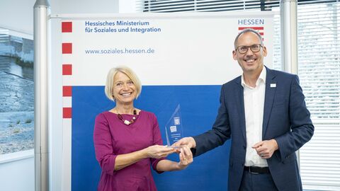 v.l.n.r. Carmen Rützel und Kai Klose Carmen Rützel und Kai Klose