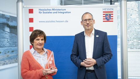 v.l.n.r. Brunhild Chaloupka und Kai Klose Brunhild Chaloupka und Kai Klose