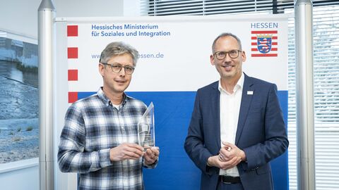 v.l.n.r. Achim Mathusek und Kai Klose Achim Mathusek und Kai Klose