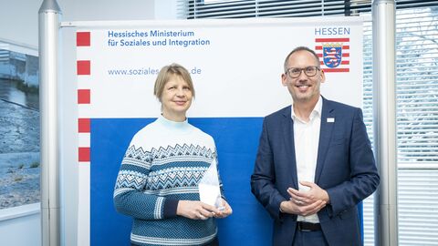 v.l.n.r. Christina Eiling und Kai Klose Christina Eiling und Kai Klose