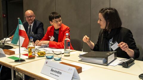 Aufnahme von der Integrationsministerkonferenz