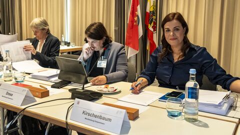 Aufnahme von der Integrationsministerkonferenz