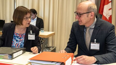 Aufnahme von der Integrationsministerkonferenz