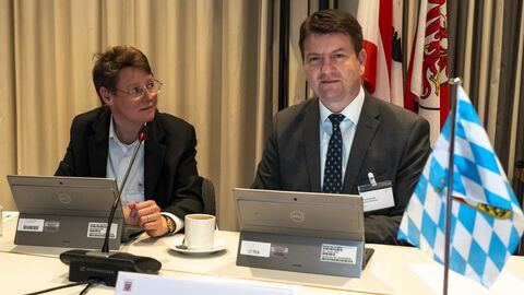 Aufnahme von der Integrationsministerkonferenz