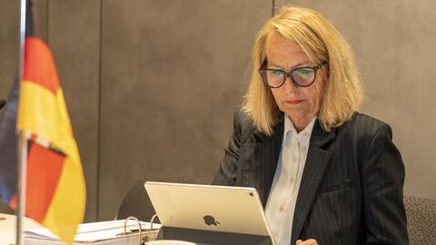 Aufnahme von der Integrationsministerkonferenz