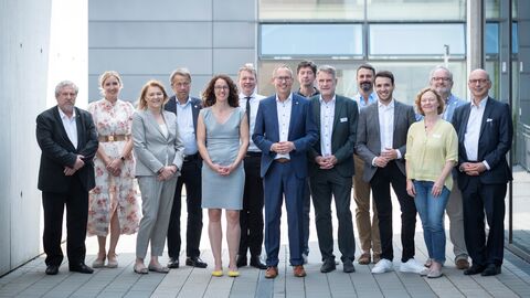 Die Beteiligten des Corona-Symposiums