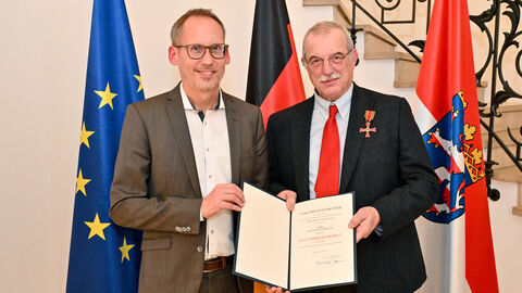 Verleihung Bundesverdienstkreuz an Dr. Siegmund Drexler