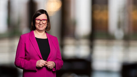 Staatssekretärin Manuela Strube