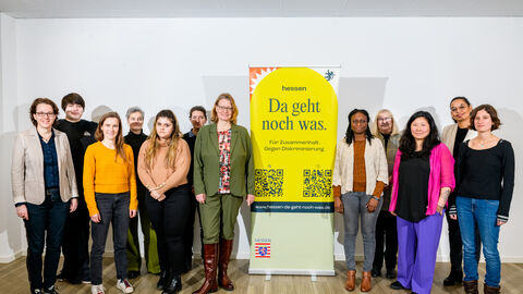 Integrationsstaatssekretärin Katrin Hechler in Wiesbaden