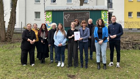 Förderbescheide für Gemeinwesenarbeit 