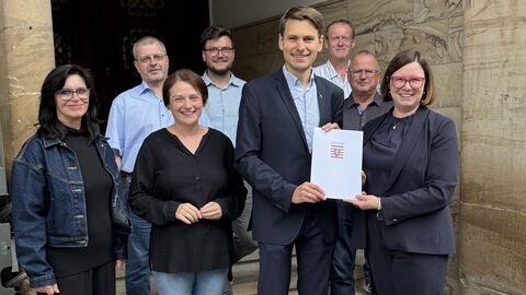 Übergabe Förderbescheid