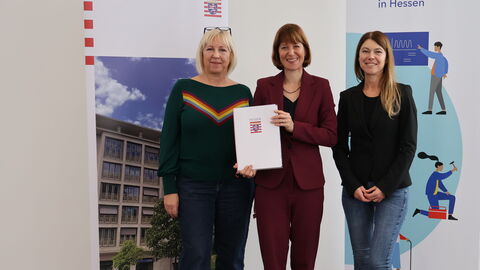 beramí berufliche Integration e.V., Silke Wegner und Irina Lagutova