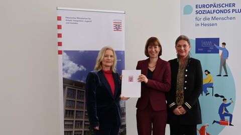 Vbff-Verein zur beruflichen Förderung von Frauen  Ute Latzel und Tatjana Leichsering