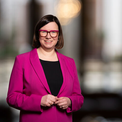 Staatssekretärin Manuela Strube