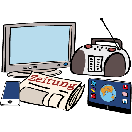 Über diese Sachen, bekommt man mit, was in der Welt los ist.